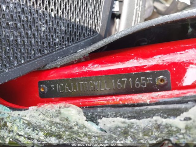 1C6JJTBGXLL167165 Jeep Gladiator Rubicon 4x4