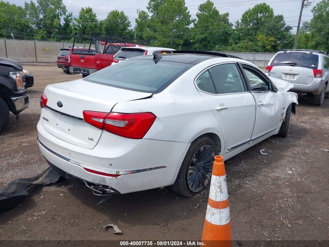 KIA Cadenza Limited 2014 KNALN4D71E5162384 Image 4
