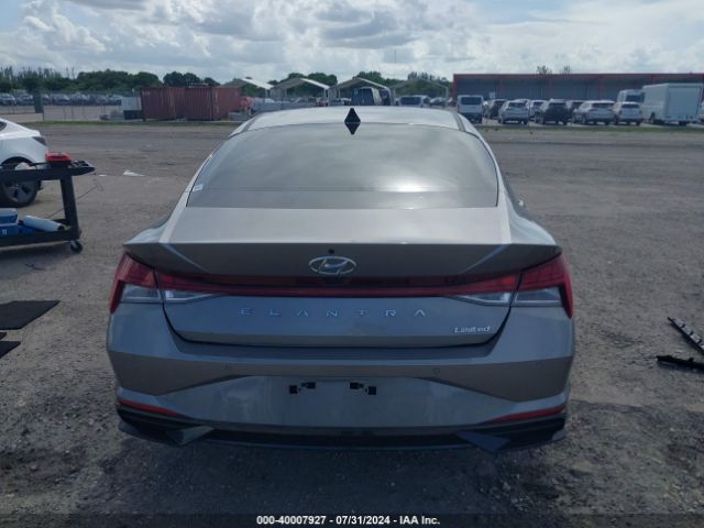 KMHLP4AGXNU367771 Hyundai Elantra Limited
