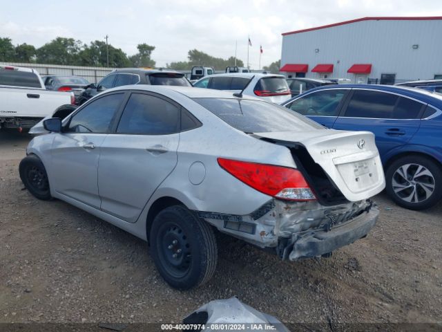 KMHCT4AEXFU834893 Hyundai ACCENT GLS