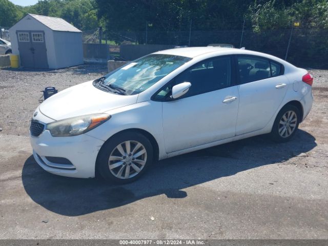 KNAFX4A67E5138481 KIA FORTE LX