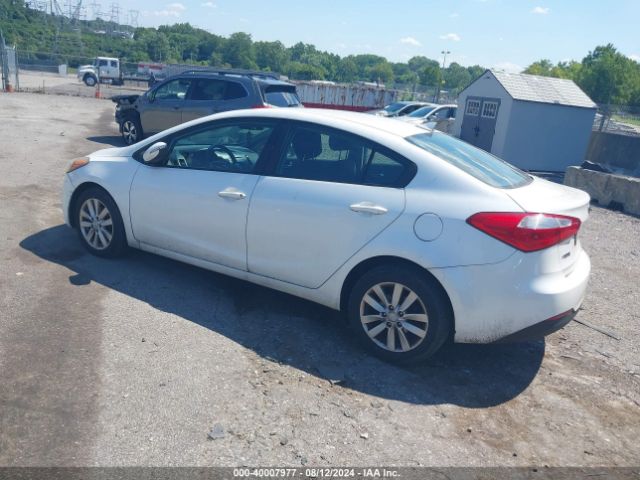 KNAFX4A67E5138481 KIA FORTE LX
