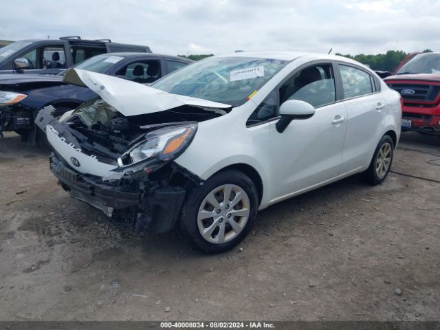 KNADM4A35F6441017 KIA RIO LX