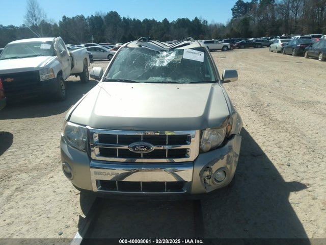 2012 Ford Escape Limited მანქანა იყიდება აუქციონზე, vin: 1FMCU0E73CKC47573, აუქციონის ნომერი: 40008061