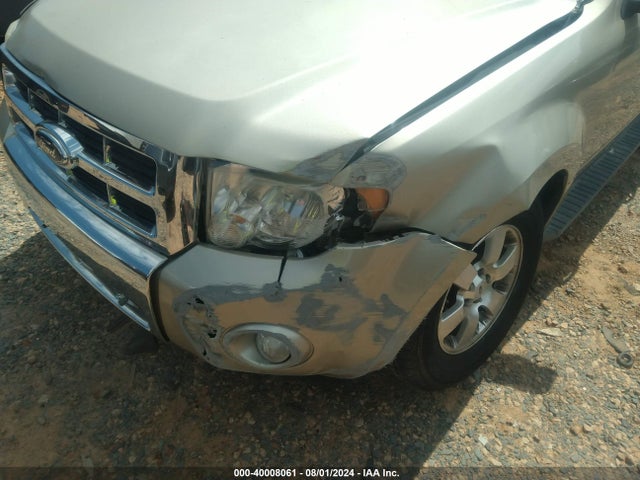 2012 Ford Escape Limited მანქანა იყიდება აუქციონზე, vin: 1FMCU0E73CKC47573, აუქციონის ნომერი: 40008061