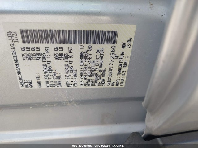Nissan Rogue Sv Intelligent Awd 2023 5N1BT3BB3PC772660 Image 9