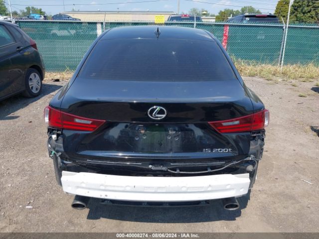 JTHBA1D21G5007705 Lexus IS 200T