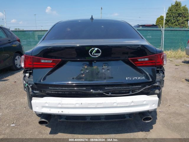 JTHBA1D21G5007705 Lexus IS 200T