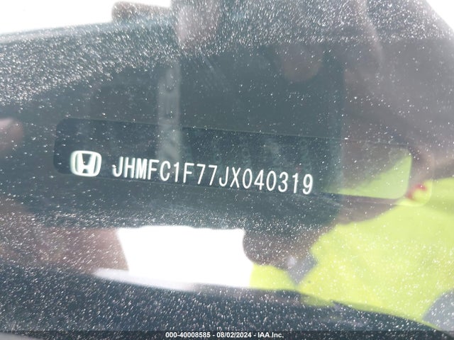 Honda Civic Ex-l 2018 JHMFC1F77JX040319 Image 9