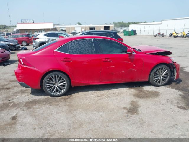 JTHBA1D25G5026127 Lexus IS 200T