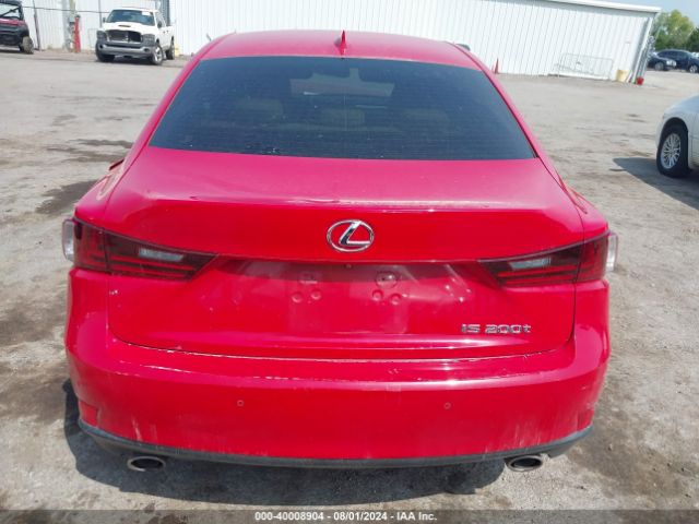 JTHBA1D25G5026127 Lexus IS 200T