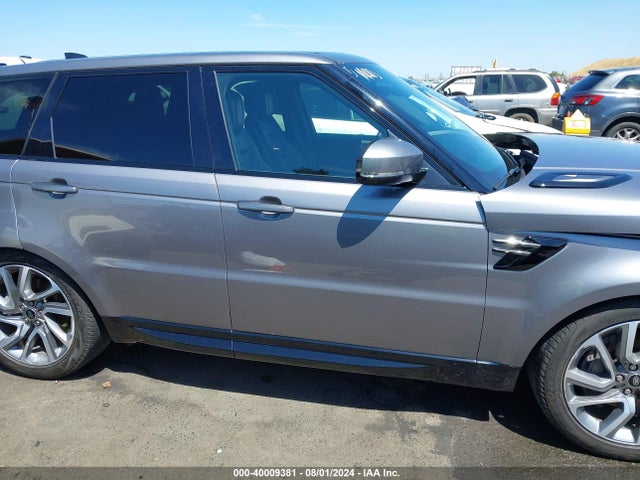 SALWR2SU7MA756543 Land Rover Range Rover Sport Hse Silver Edition Mhev