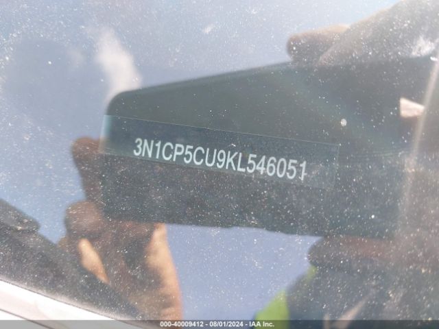 3N1CP5CU9KL546051 Nissan KICKS SV