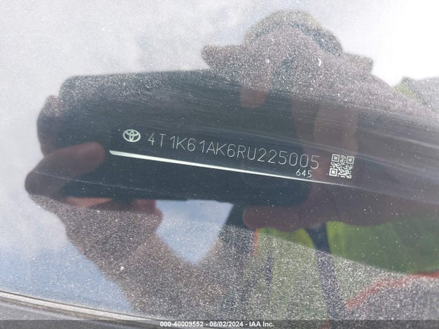 Toyota CAMRY XSE 2024 4T1K61AK6RU225005 Image 9