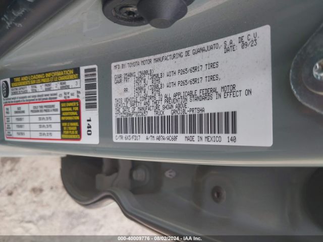 3TYDZ5BN6PT033657 Toyota Tacoma Trd Sport