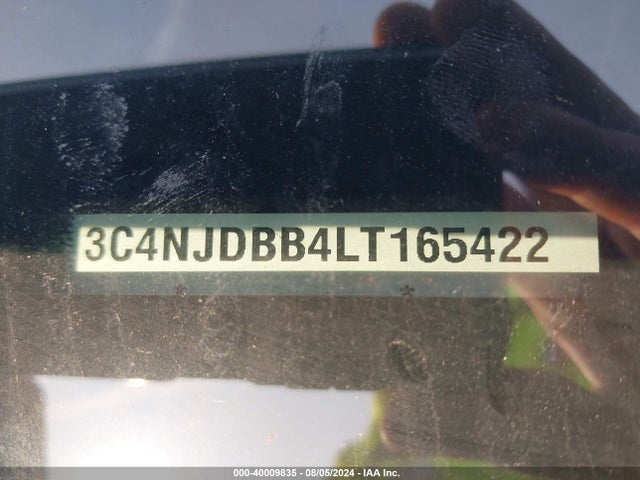 3C4NJDBB4LT165422 Jeep Compass Altitude 4x4
