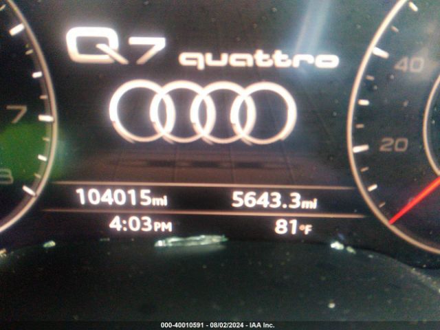 WA1LHAF7XJD019174 Audi Q7 2.0t Premium