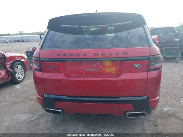 SALWS2RU4MA768921 Land Rover Range Rover Sport Hst Mhev