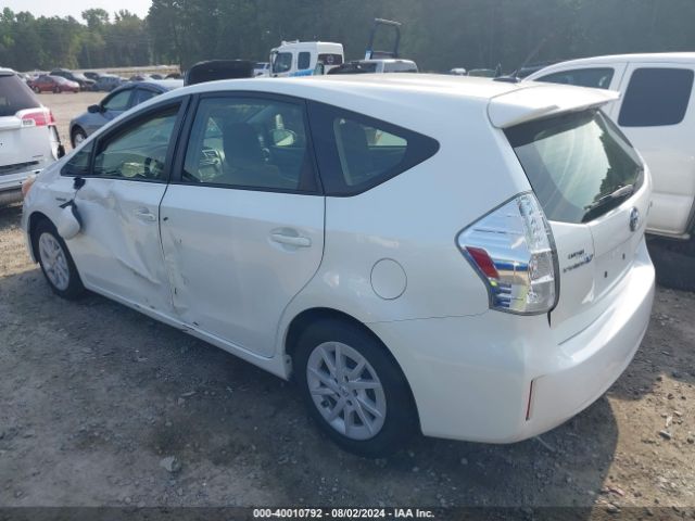 JTDZN3EUXEJ006931 Toyota Prius V Three