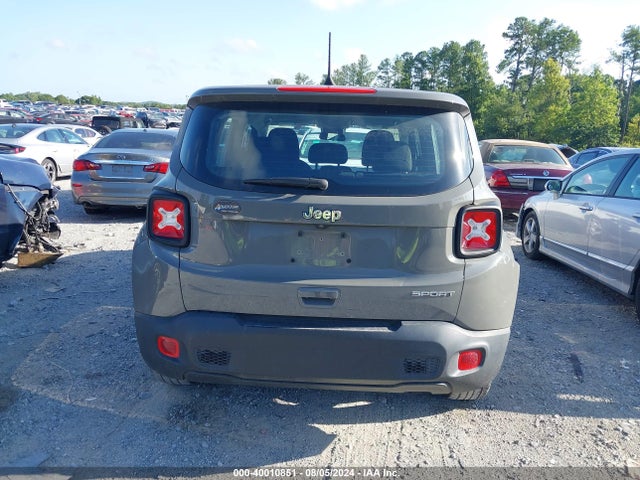 ZACNJCAB9MPM18977 Jeep Renegade Sport Fwd