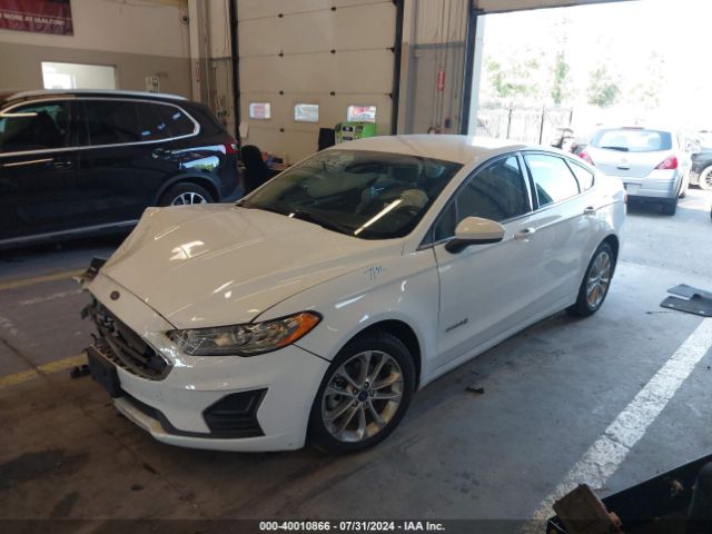 3FA6P0LU6KR178315 Ford Fusion Hybrid Se