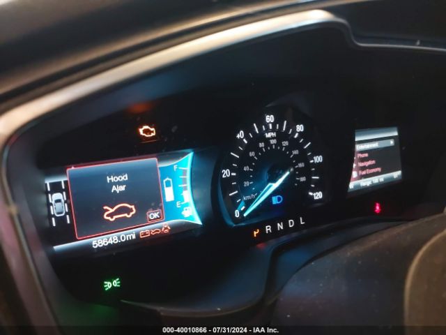 3FA6P0LU6KR178315 Ford Fusion Hybrid Se