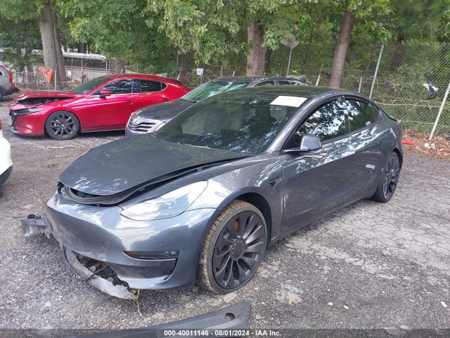 2022 TESLA MODEL 3 5YJ3E1ECXNF322550 Photo 1