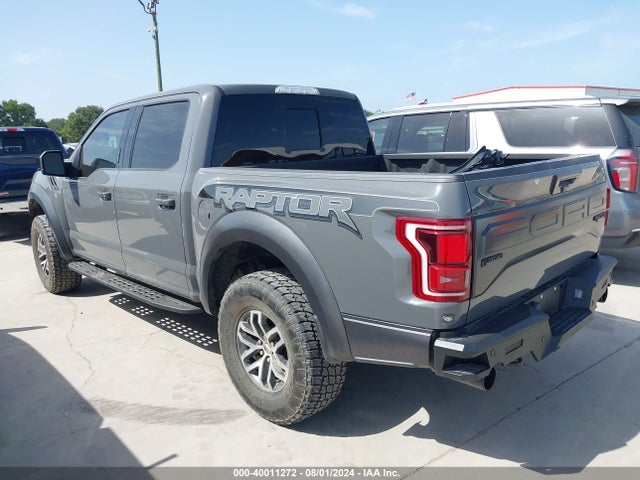 Ford F-150 Raptor 2018 1FTFW1RG0JFB69724 Image 3