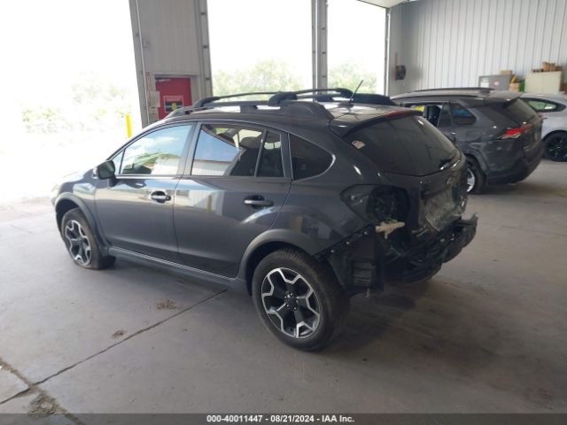 JF2GPASC5F8235500 Subaru Xv Crosstrek 2.0i Limited