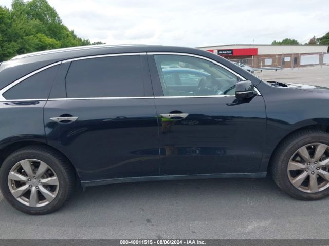5FRYD4H86EB025467 Acura Mdx Advance Pkg W/entertainment Pkg