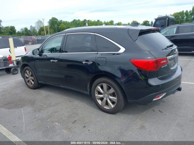 5FRYD4H86EB025467 Acura Mdx Advance Pkg W/entertainment Pkg