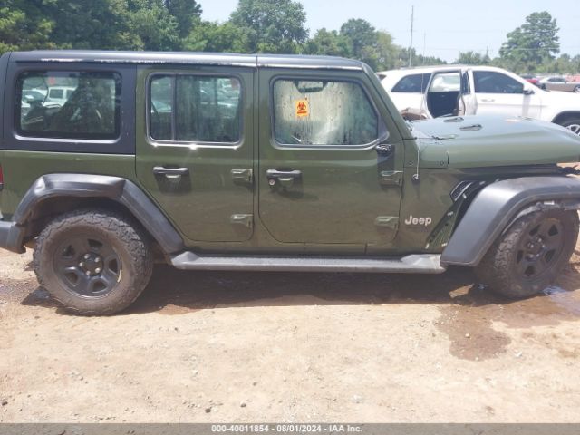 1C4HJXDNXMW553207 Jeep Wrangler Unlimited Sport 4x4