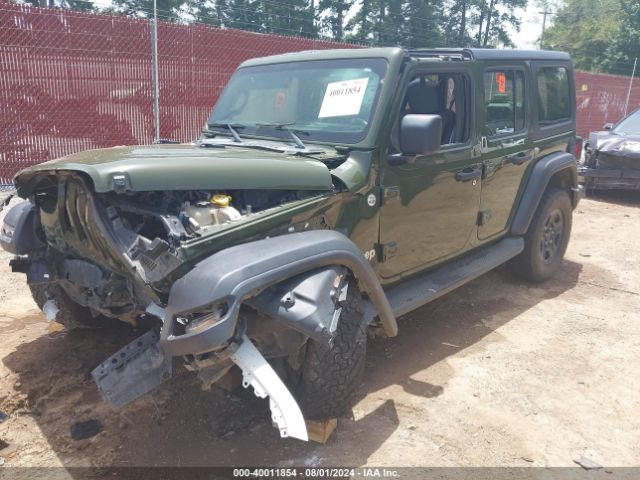 1C4HJXDNXMW553207 Jeep Wrangler Unlimited Sport 4x4