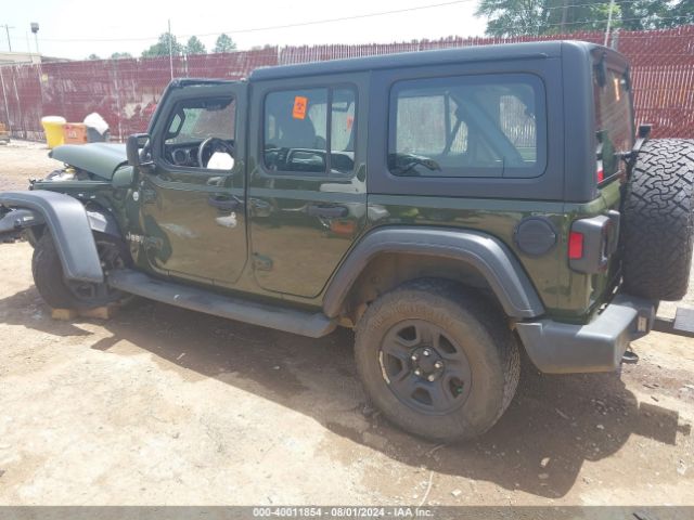 1C4HJXDNXMW553207 Jeep Wrangler Unlimited Sport 4x4