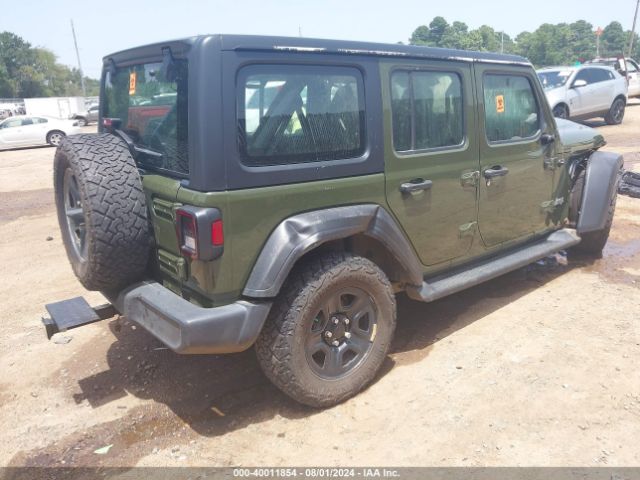 1C4HJXDNXMW553207 Jeep Wrangler Unlimited Sport 4x4