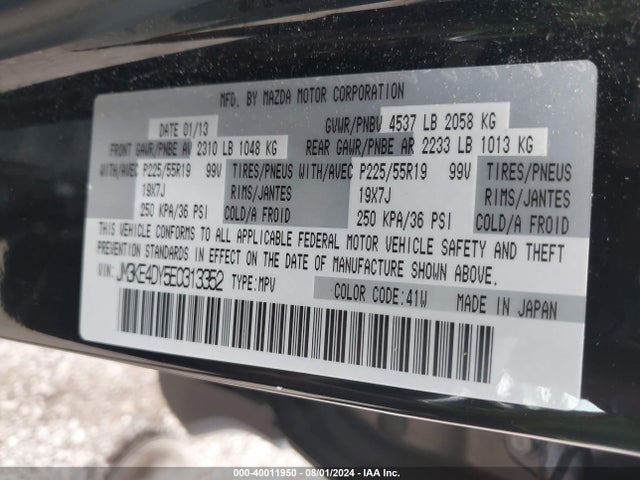 Mazda Cx-5 Grand Touring 2014 JM3KE4DY5E0313352 Image 9
