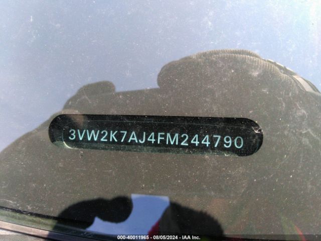 3VW2K7AJ4FM244790 Volkswagen Jetta 2.0l S