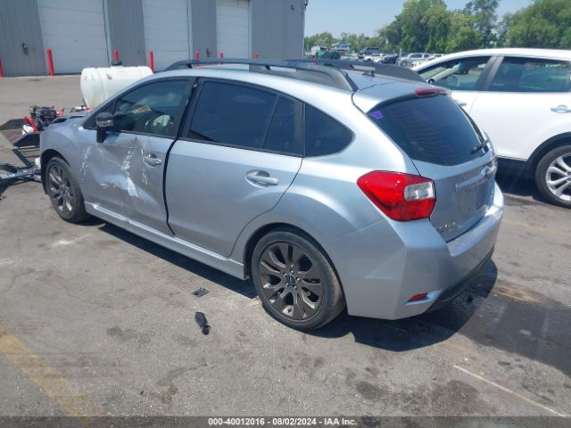 JF1GPAT60FG306685 Subaru Impreza 2.0i Sport Premium