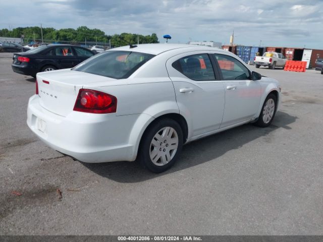 1C3CDZAB2EN115784 Dodge AVENGER SE