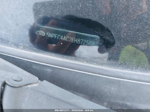 5NPEC4AC2EH872588 Hyundai SONATA SE