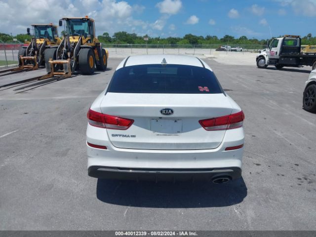 5XXGT4L30KG335019 KIA Optima Lx