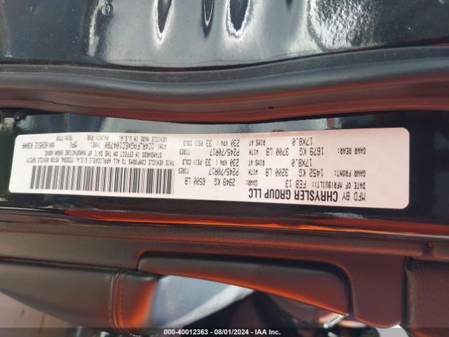 1C4RJFAGXEC104780 Jeep Grand Cherokee Laredo