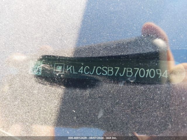 KL4CJCSB7JB701094 Buick Encore Essence