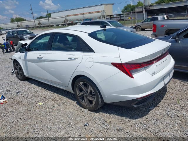 2021 HYUNDAI ELANTRA 5NPLN4AG7MH022684 Photo 2