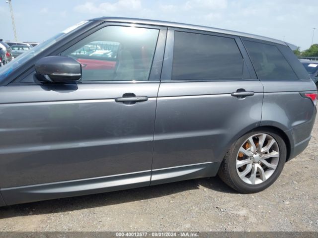 SALWR2PF8GA116632 Land Rover Range Rover Sport 3.0l V6 Supercharged Hse