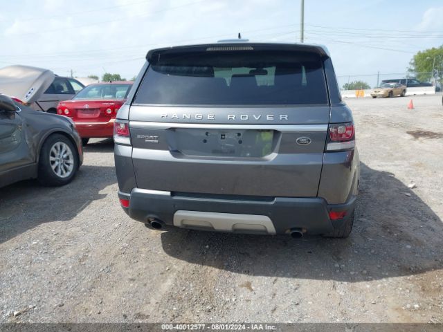 SALWR2PF8GA116632 Land Rover Range Rover Sport 3.0l V6 Supercharged Hse