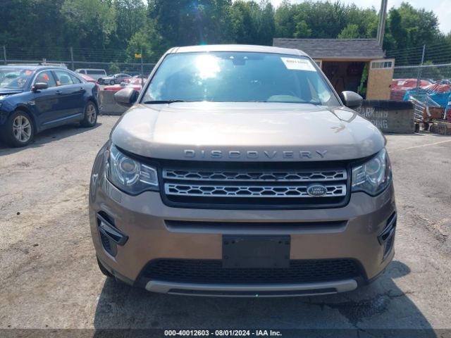 SALCR2BG1GH587810 Land Rover Discovery Sport Hse