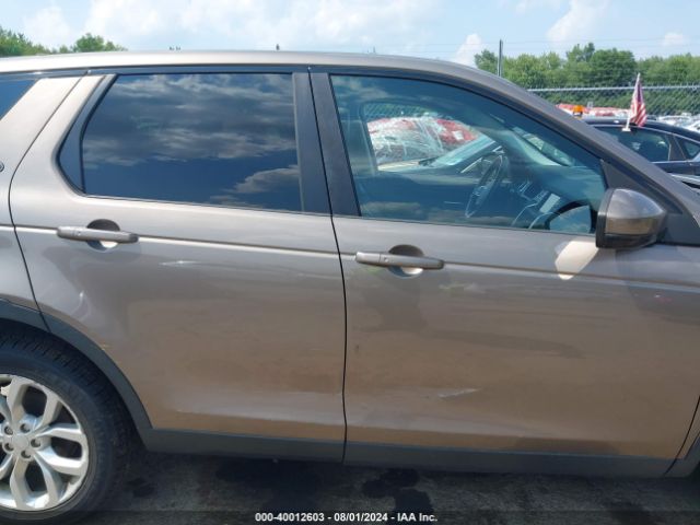 SALCR2BG1GH587810 Land Rover Discovery Sport Hse