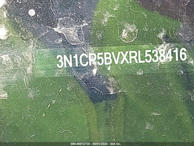 3N1CP5BVXRL538416 Nissan Kicks S Xtronic Cvt