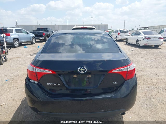 Toyota COROLLA LE 2016 5YFBURHE4GP509736 Image 16
